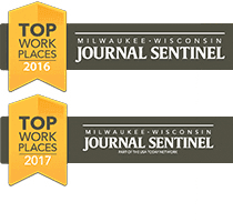 Journal Sentinel's Top Work Places Award 2016 and 2017