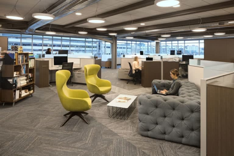 bader rutter office and cubicles