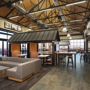 Duluth Trading Company Canteen Seating promotes collaboration