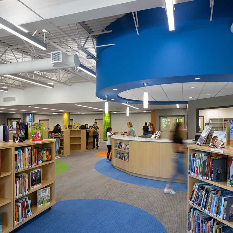Hamilton School District_Silver Spring Intermediate Library