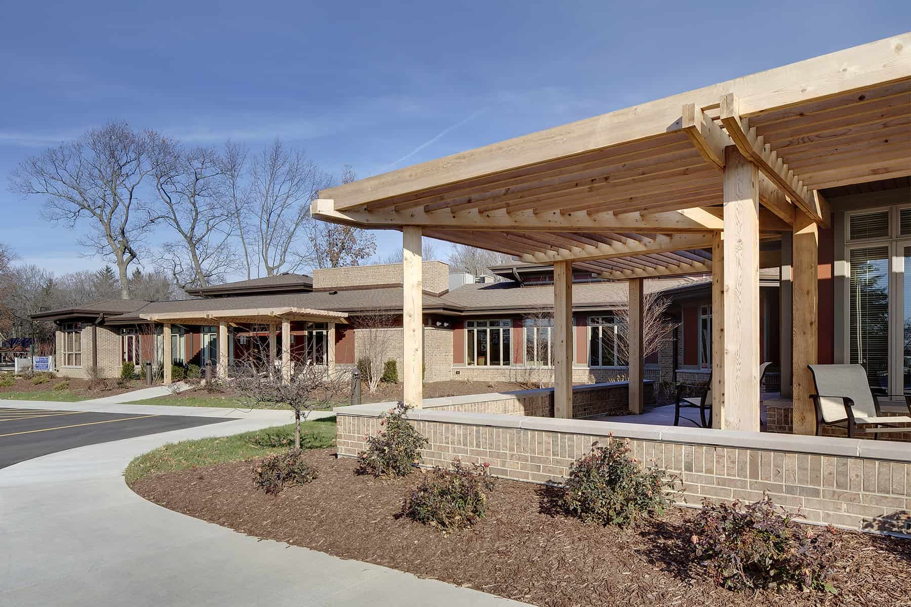 Three Pillars Senior Living Community Exterior