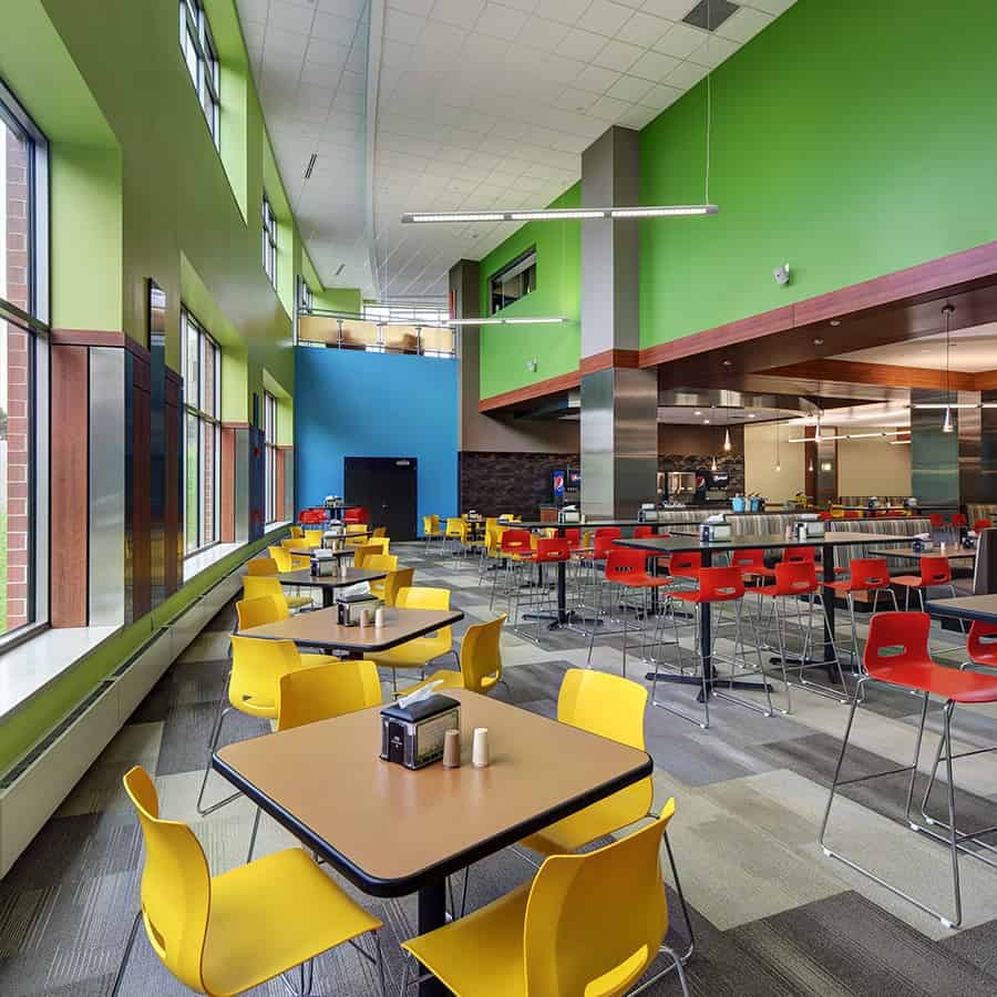 UW-Platteville Bridgeway Commons Student Dining Hall and Cafeteria
