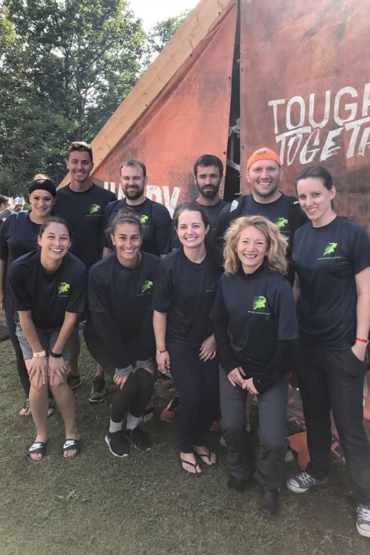 Mary Spriggs at Tough Mudder