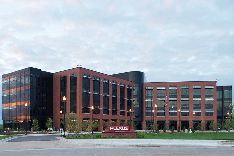 Plexus Global Headquarters Front Exterior