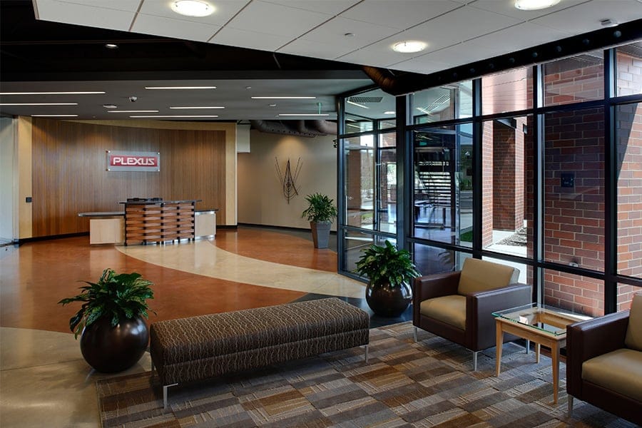 Plexus Global Headquarters Lobby
