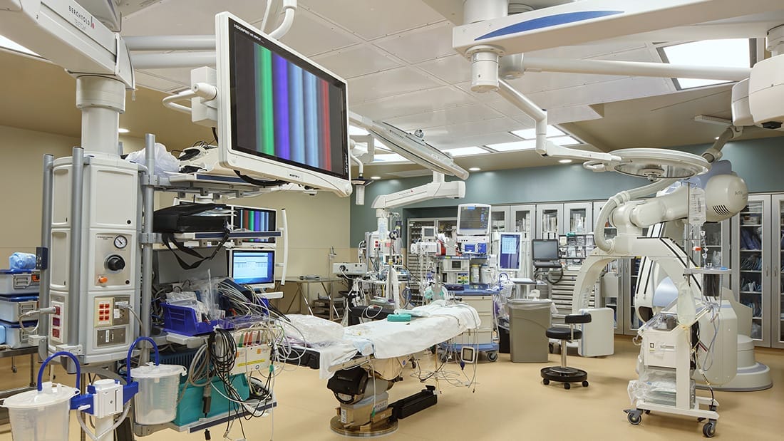 Beloit Memorial Hospital Hendricks Family Heart Hospital Hybrid Operation Room