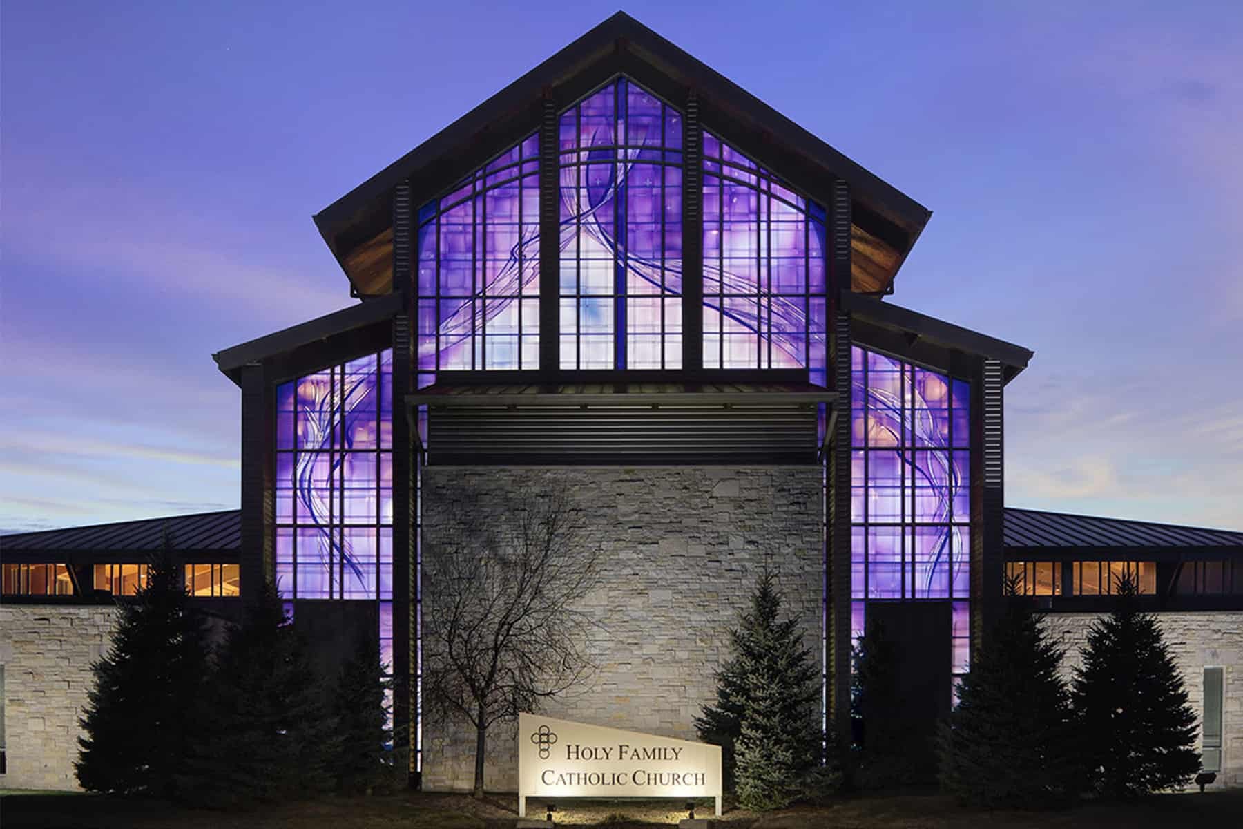 Holy Family Catholic Church Exterior in Fond du Lac