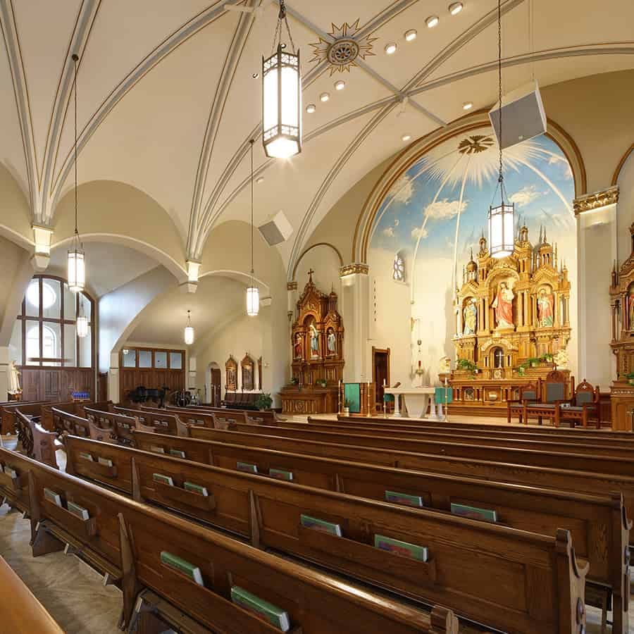 St. Peter Catholic Church in Slinger WI Worship Space