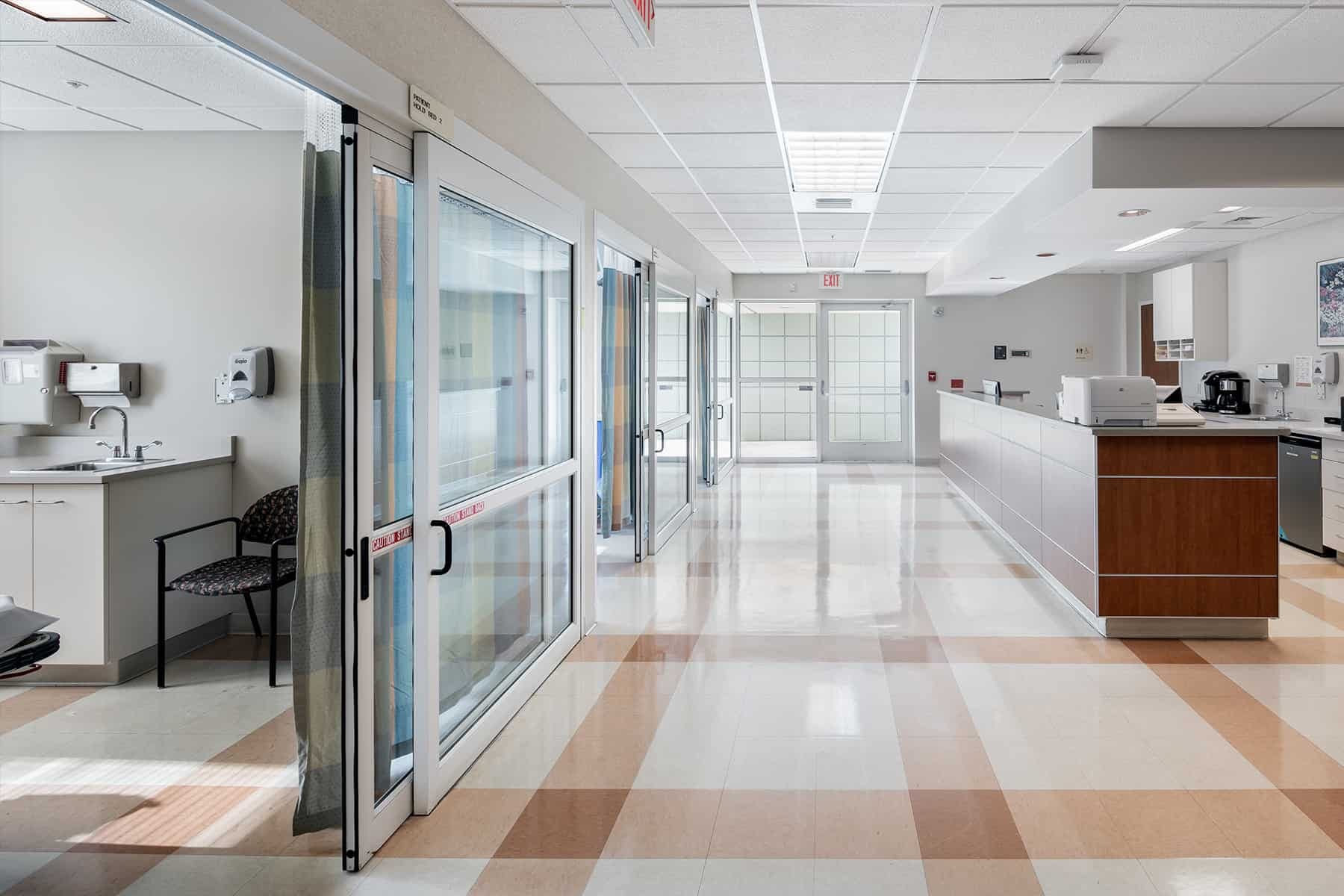 Florida Heart Associates Cardiac Catherization Lab Nurse Station and Pre & Post Op Room