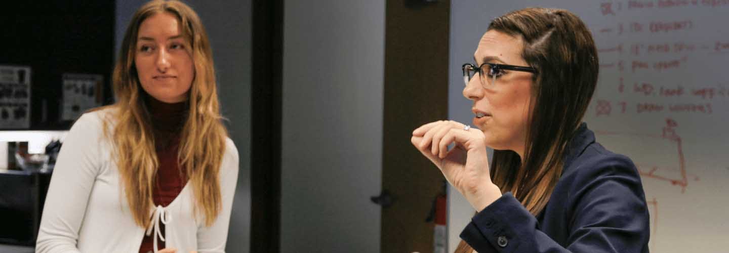 Education design teams collaborate on projects despite being in separate Milwaukee Design and Madison Design offices