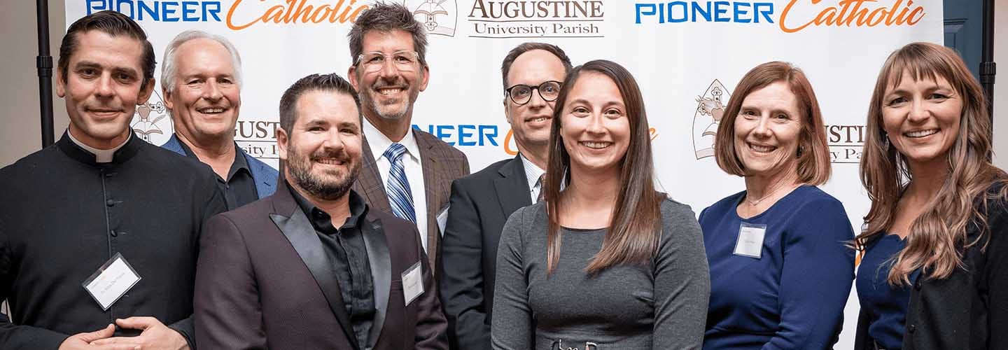 PRA religious architects and church interior designers appear at a Prioneer Catholic Event