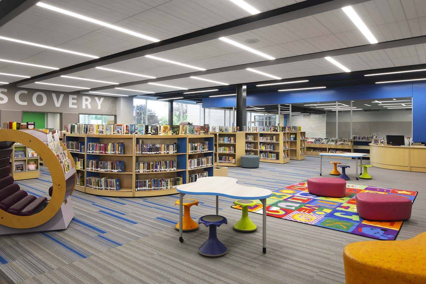 McKinley Elementary School in Wauwatosa School District Library and IMC