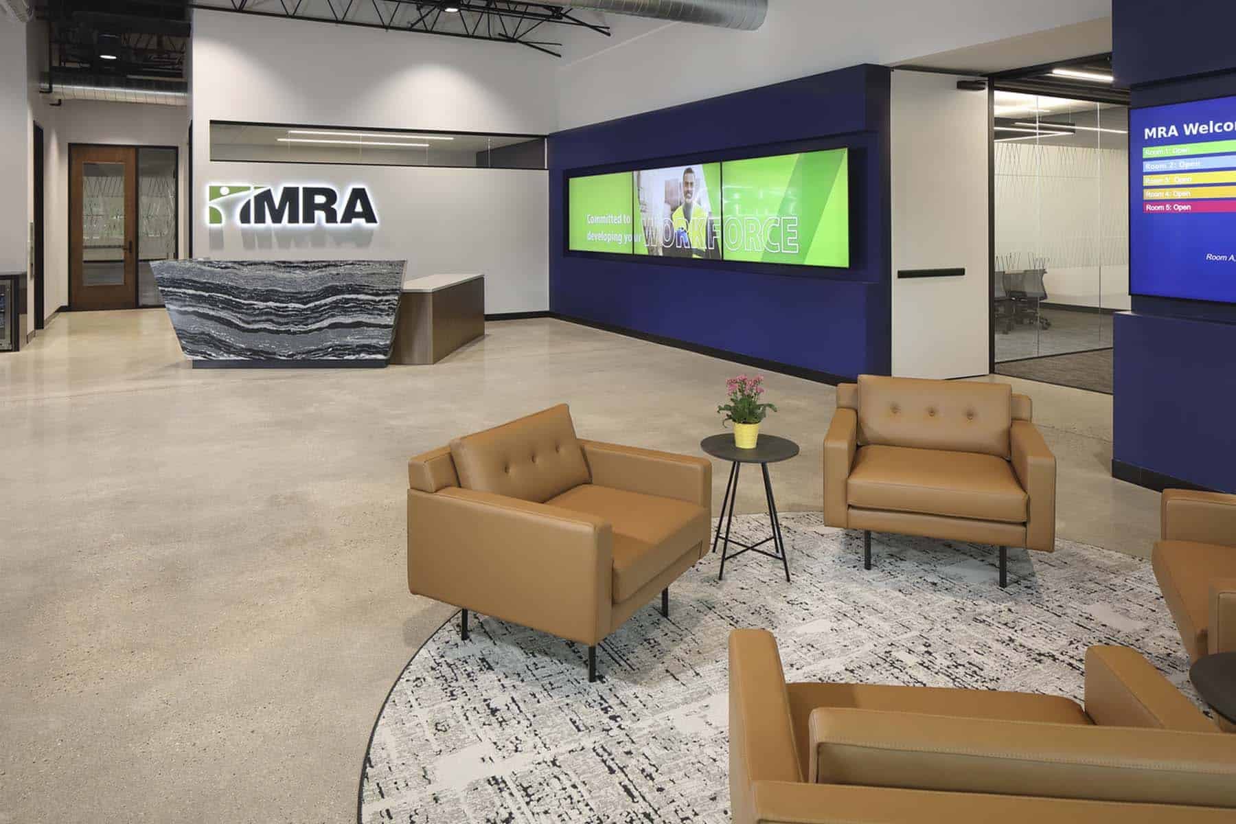 MRA Office - Renovated Lobby Space