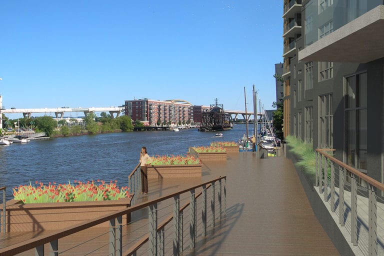 234 S. Water St Riverwalk Detailing