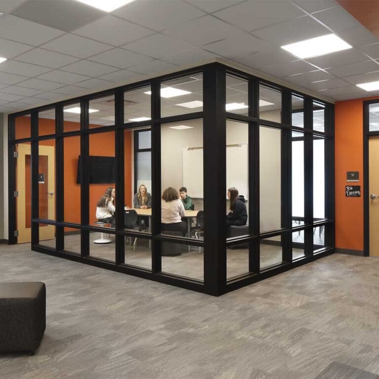 Burlington Area School District - Karcher Middle School Small Group Collaboration Space