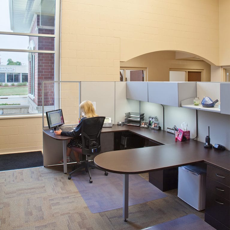 Beaver Dam Police Department and Municipal Court Reception Staff Area