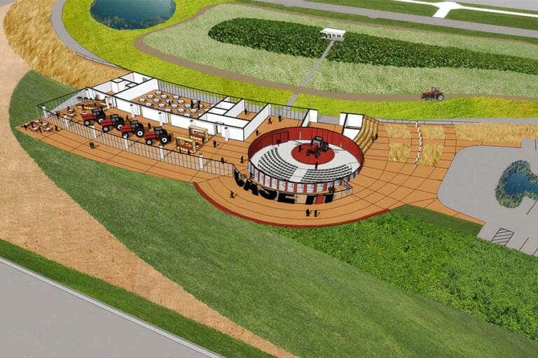 Case IH Cut-Away Aerial View