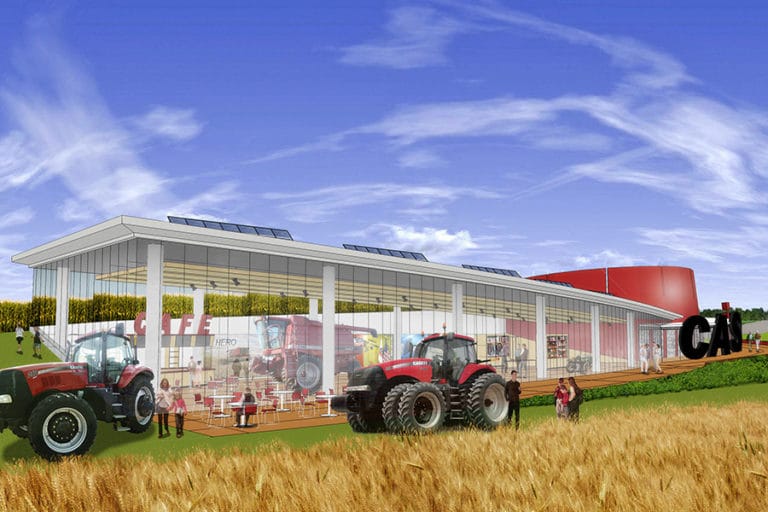 Case IH Exterior Patio