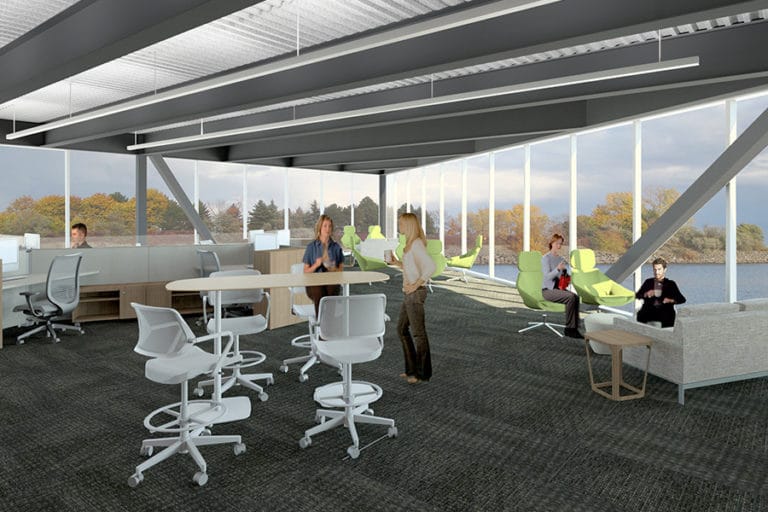Confidential Corporate Client Design Competition, Open Office