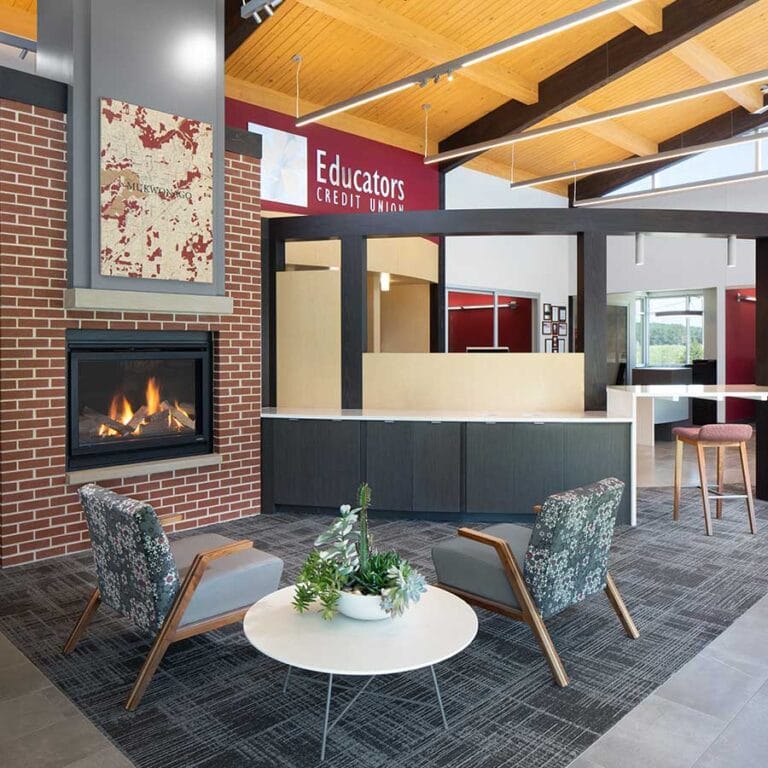 Educators Credit Union Lobby