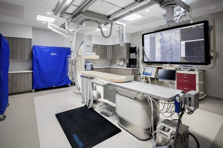 Florida Heart Associates Catheterization Lab Procedure Room
