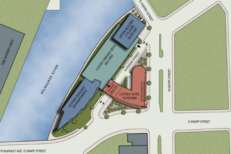 McKinley and Water Site Plan