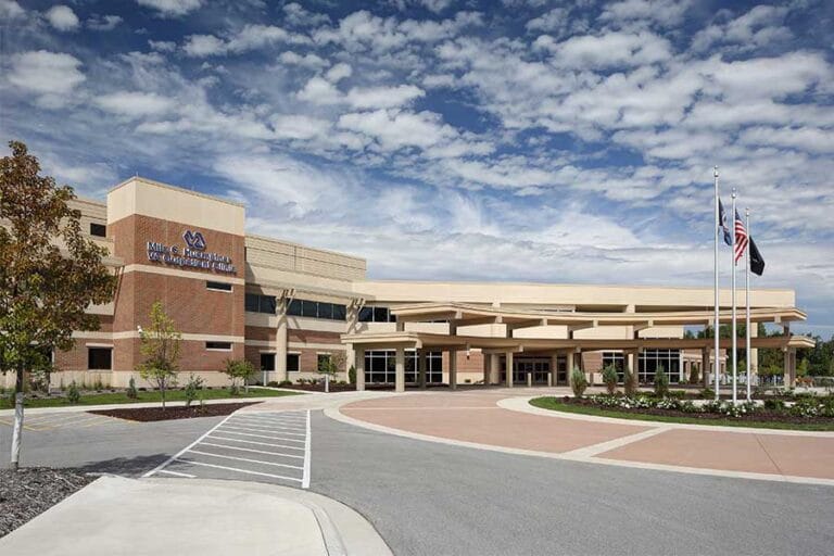 Milo C. Huempfner Outpatient Clinic Exterior