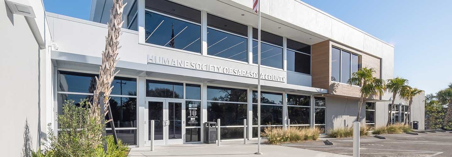 The Humane Society of Sarasota County Contemporary New Exterior and Entrance