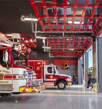 City of North Port Public Safety Building - Apparatus
