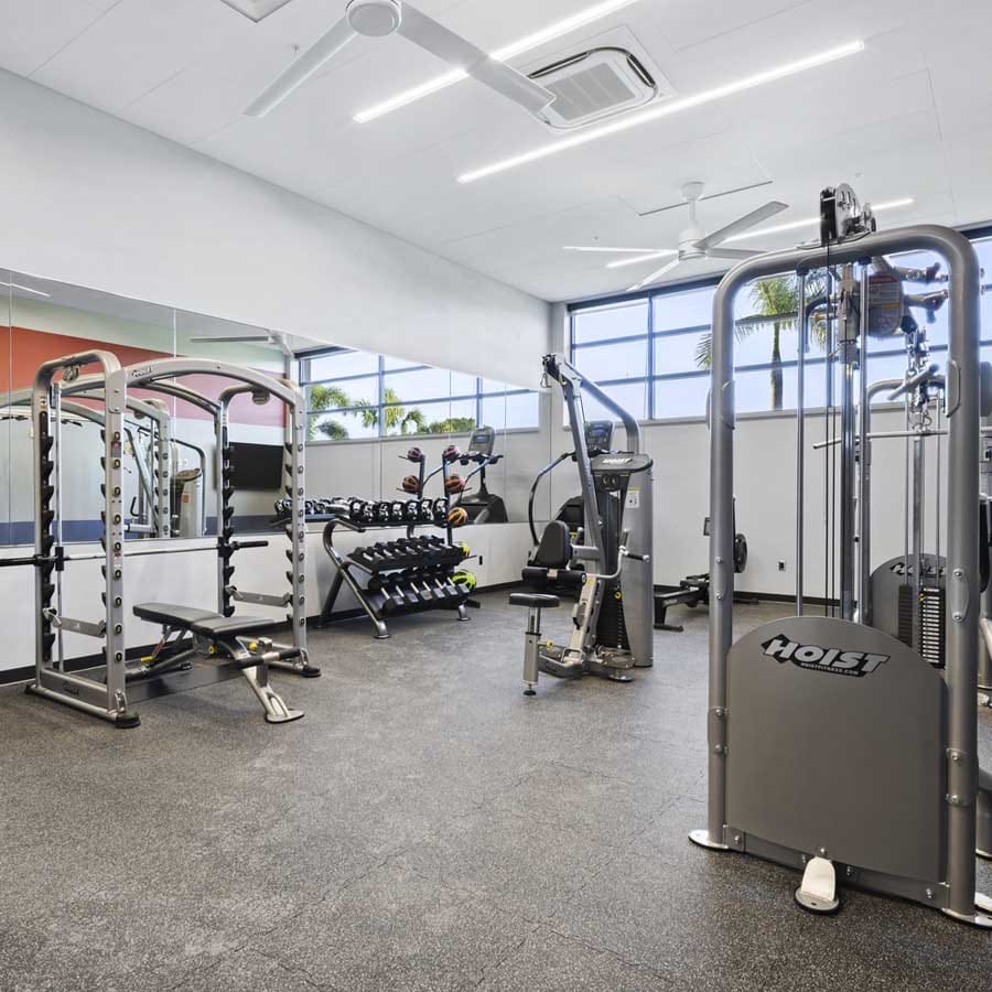 North Port Public Safety Building Weight Room
