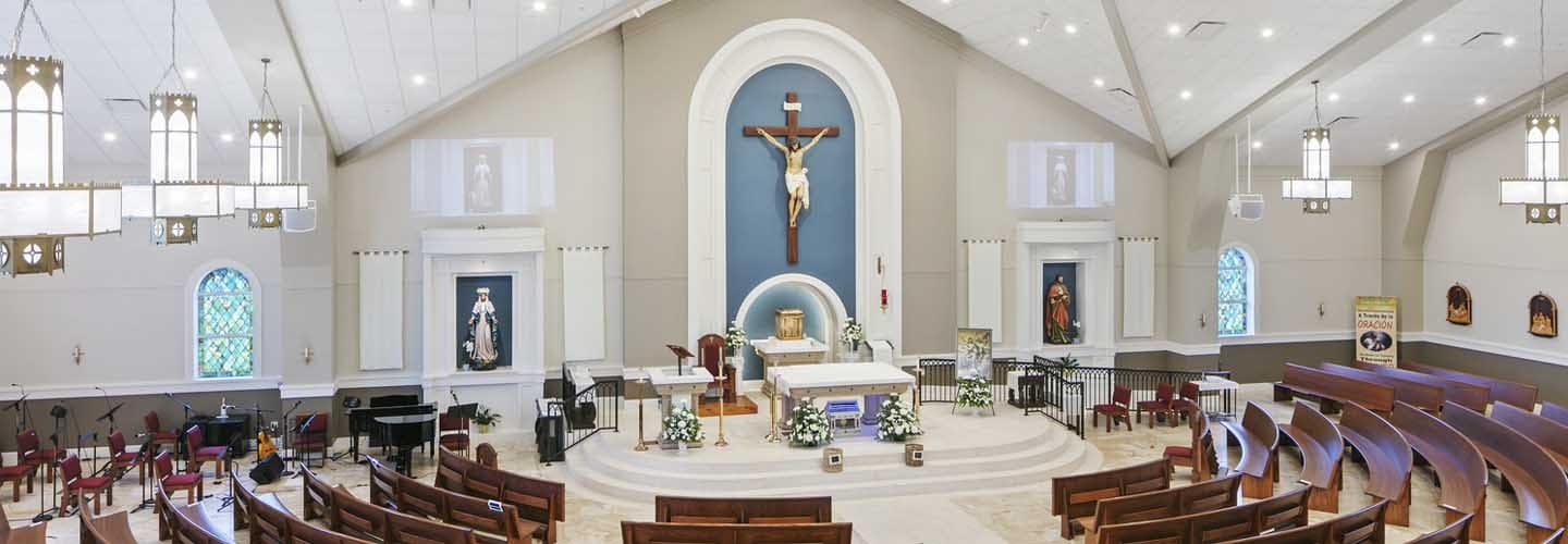 St. Catherine Of Siena Kissimmee Florida. The Sanctuary provides a calm environment to contemplate how God may restore himself to us all
