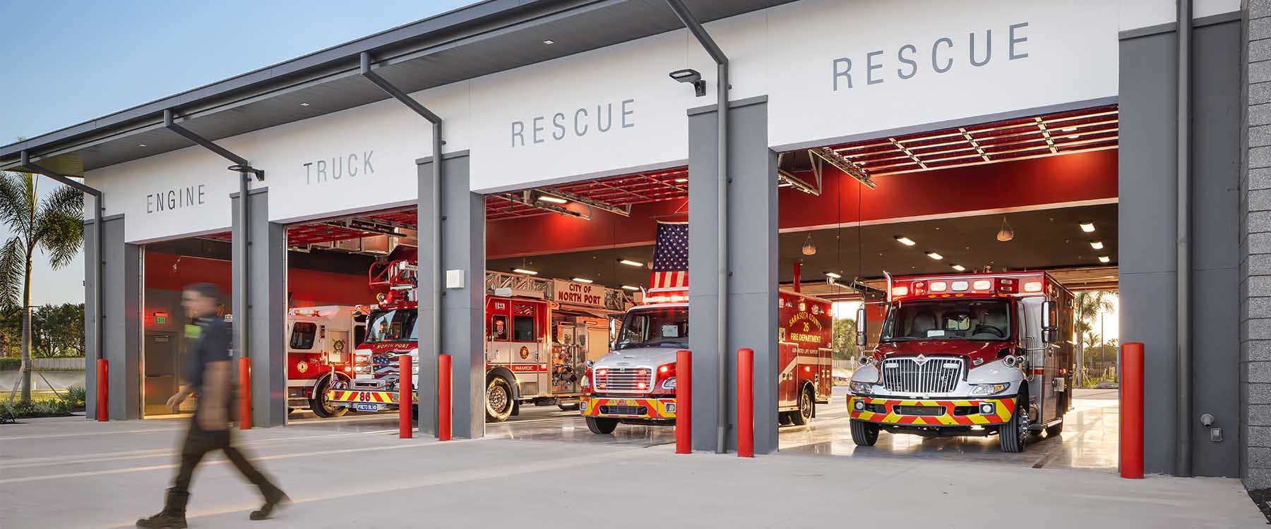 North-Port-Public-Safety-Building-Emergency-Vehicles