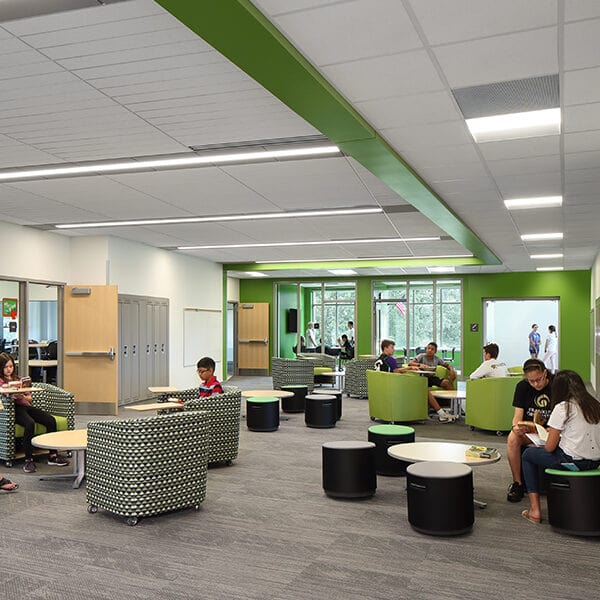 Forest Park Middles School Breakout Collaboration Space