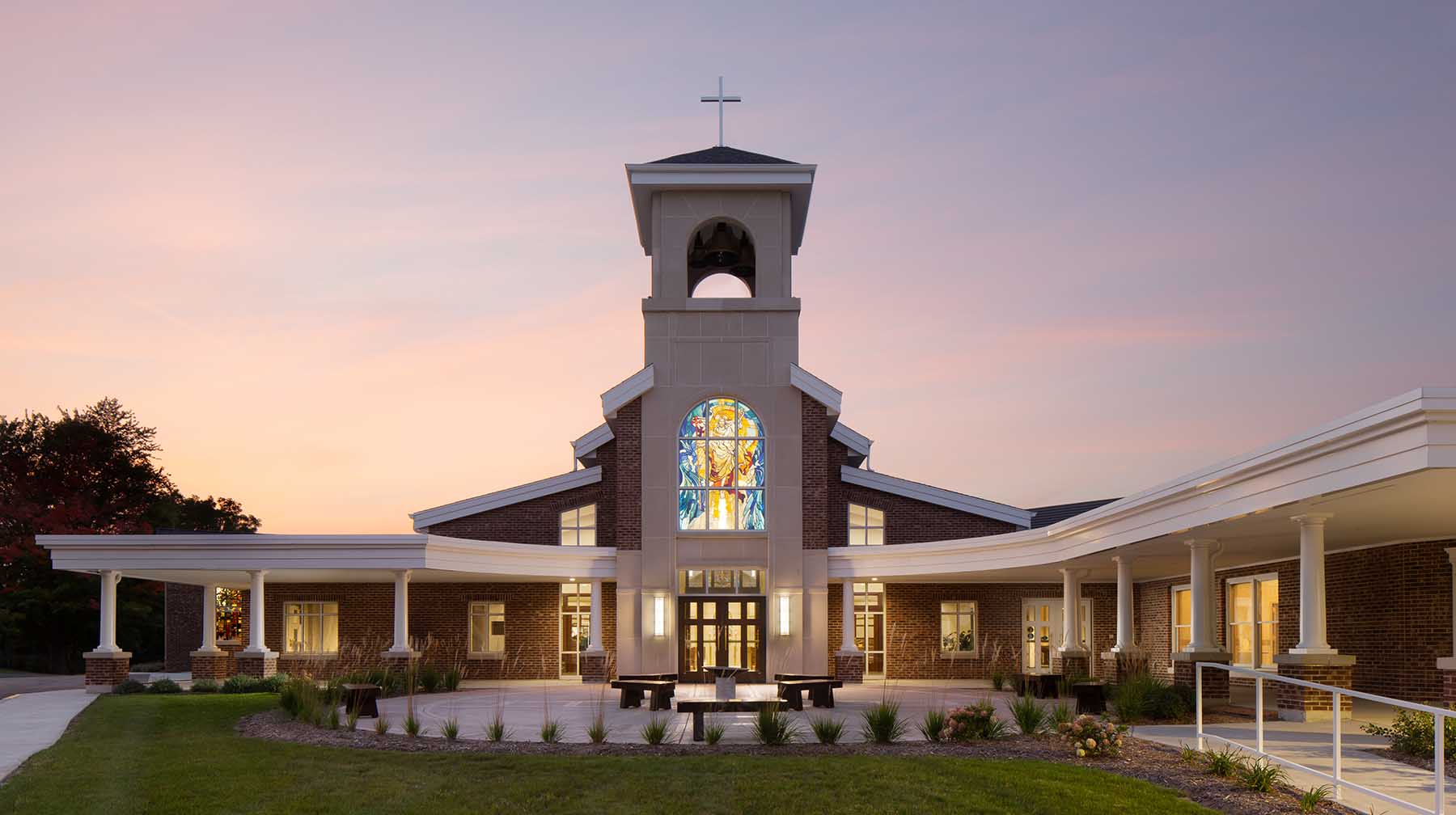 City of North Port Public Safety Building fire engine apparatus bay in North Port, FL