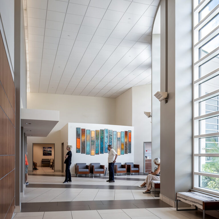 Florida Heart Associates Waiting Area Atrium